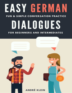 'Rich Results on Google's SERP when searching for ''Easy German Dialogues Practice for Beginners Book