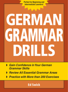 'Rich Results on Google's SERP when searching for 'German Grammar Drills Book