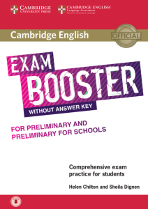 cambridge english exam booster