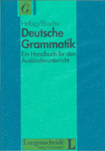 Deutsche Grammatik Ein Handbuch Fur Den Auslanderunterricht