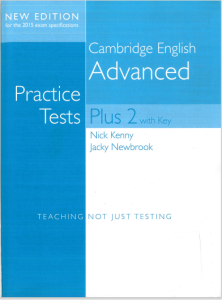 Cambridge English Advanced Practice Tests Plus 2 with Key.pdf