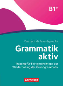 Deutsch Intensiv Schreiben A1 Das Training
