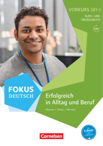 Fokus Deutsch B2 – Vorkurs B1+ mit Audios online