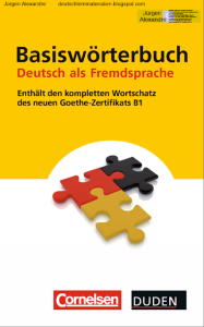 Basiswörterbuch – Deutsch als Fremdsprache
